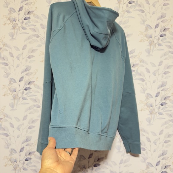Lululemon Men's City Sweat Pullover Hoodie – Black | Size M Blue - Picture 5 of 8